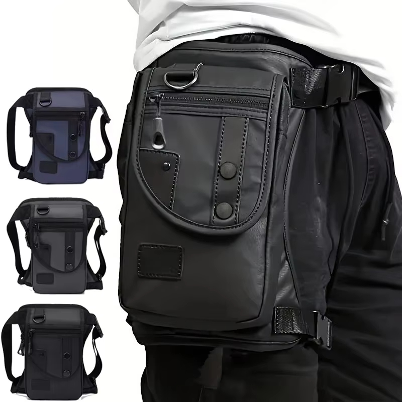 Motorcycle Gear Bag - Tırmanma Erkekler Bacak Çantası Açık Seyahat
