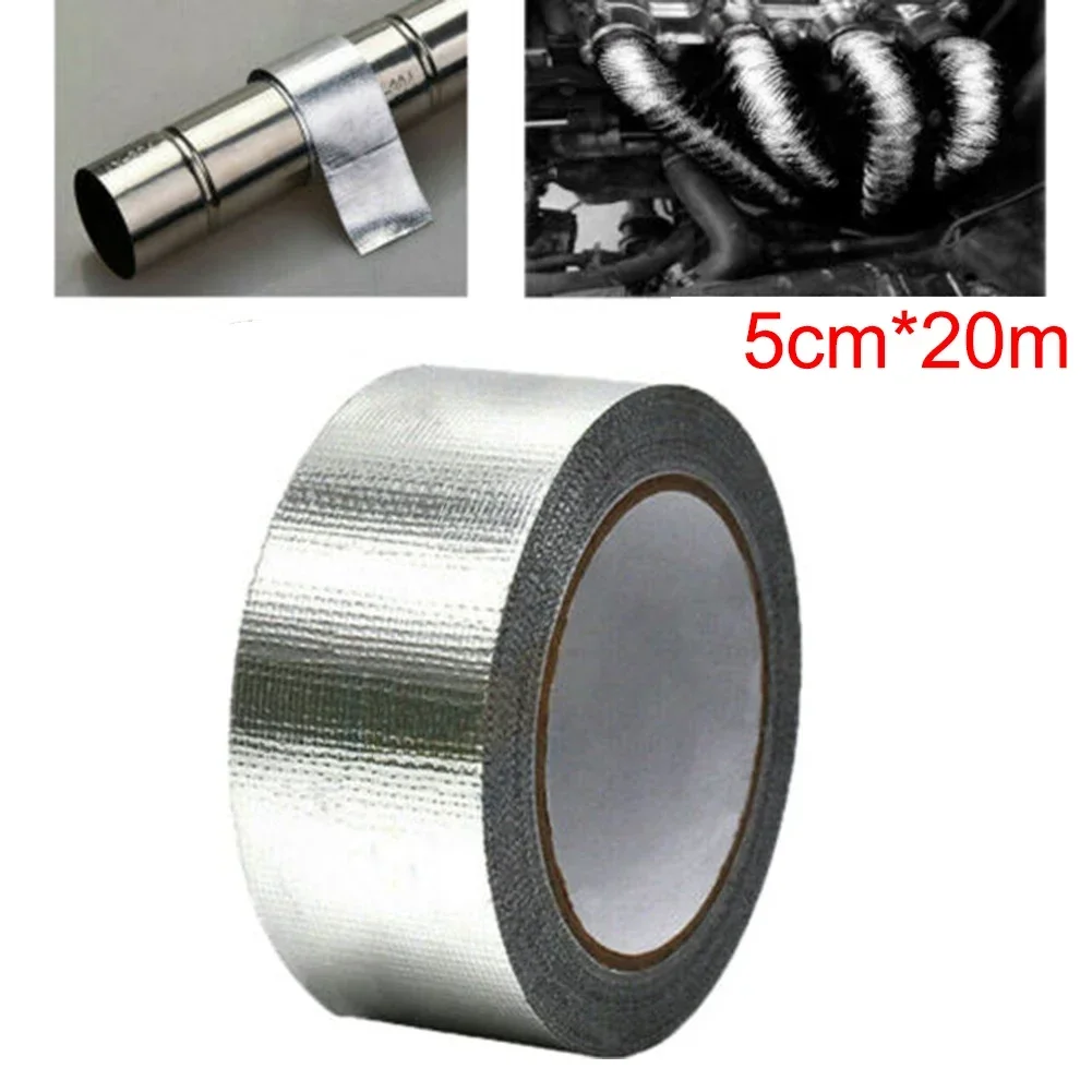 Exhaust Wrap Titanium - Motosiklet egzoz borusu ısı yalıtım bandı