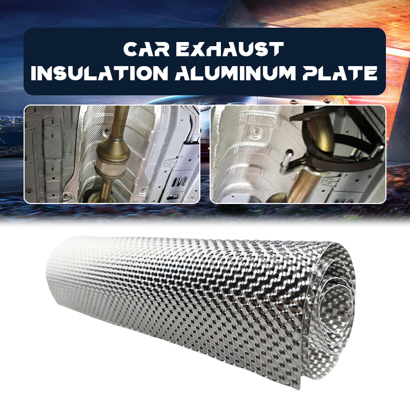 Exhaust Wrap Titanium - Yangına dayanıklı Isı Kalkanı Alüminyum Plaka