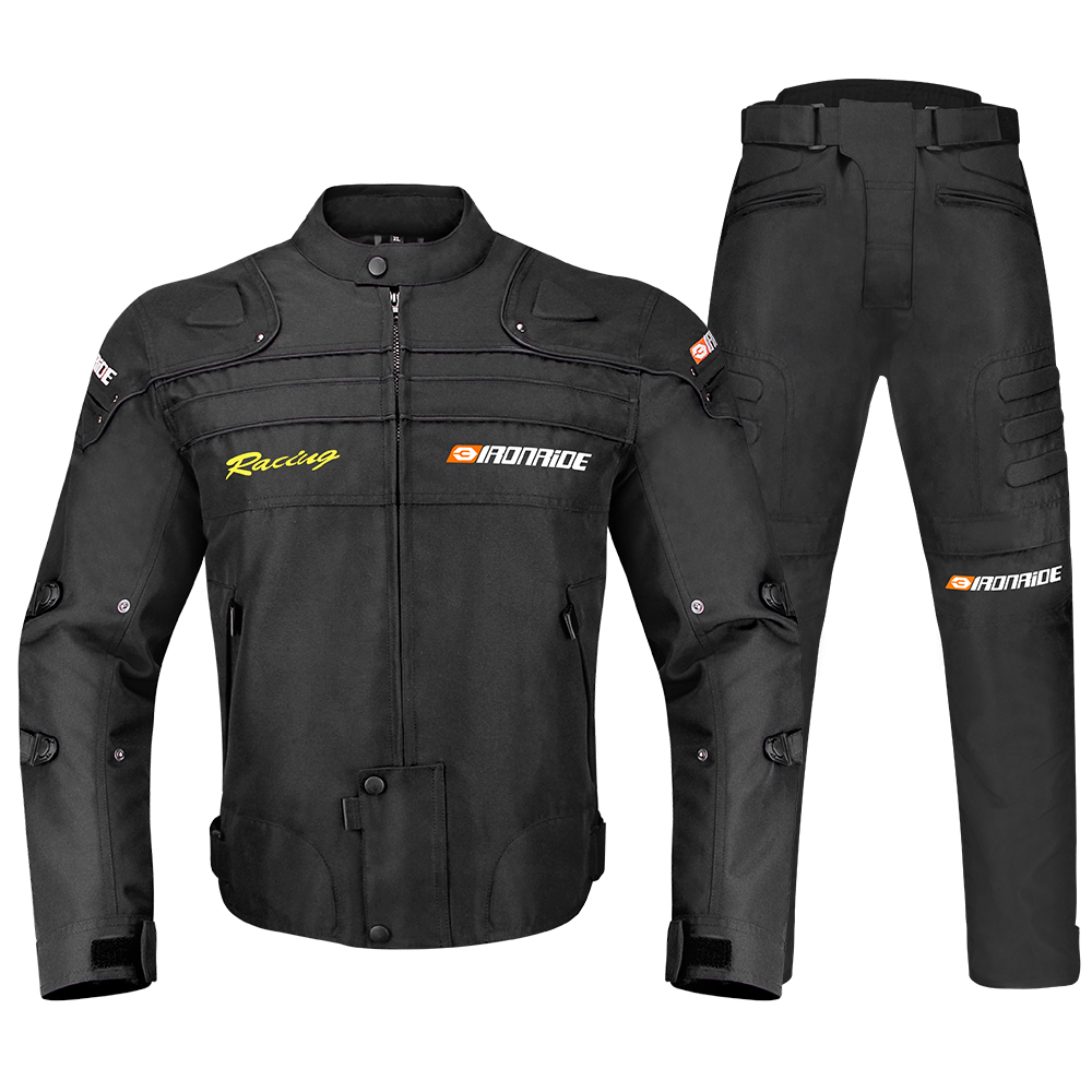 Gearx Motorcycle Jacket - Erkek Motosiklet Ceketi Düşmeye Karşı Dayanıklı