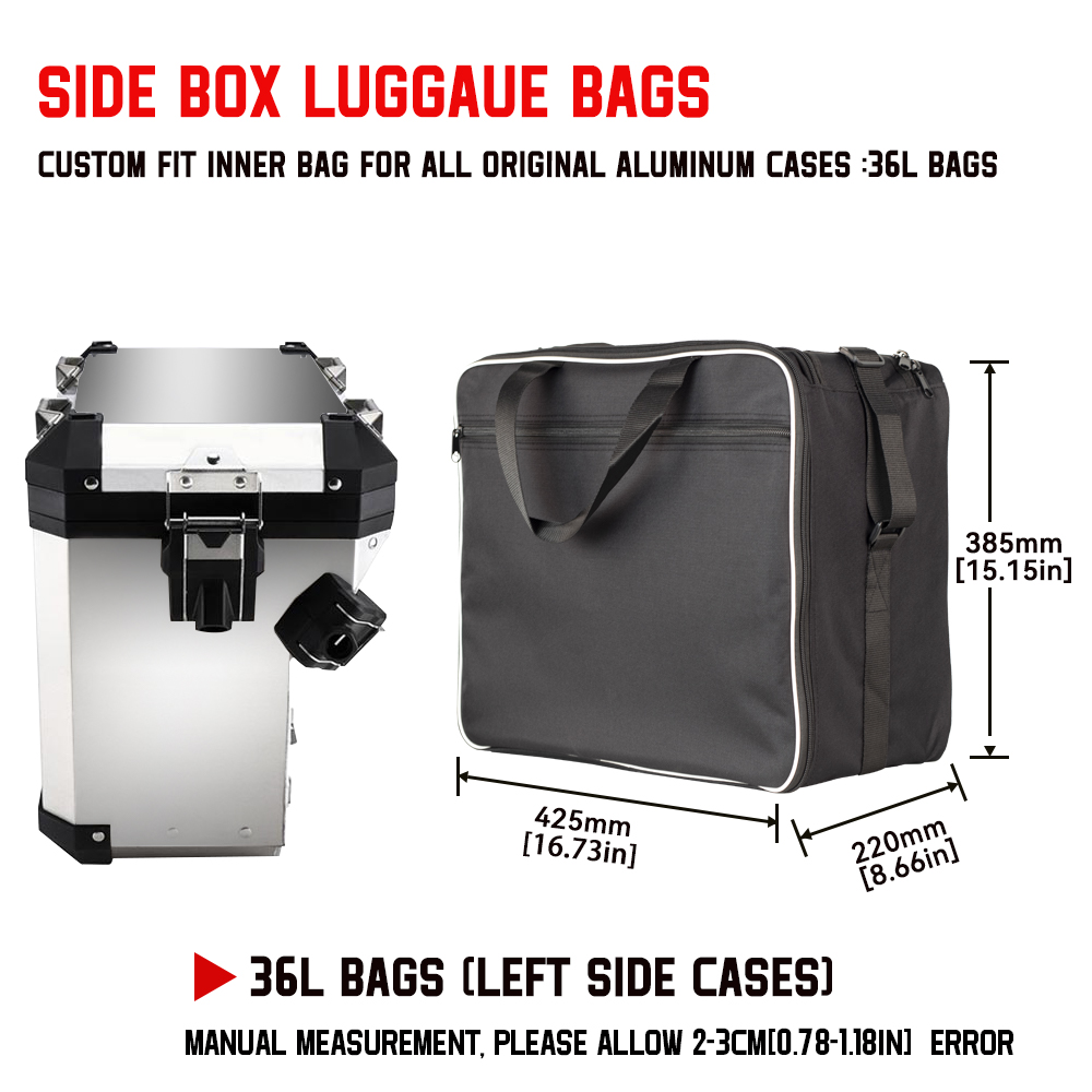 BMW R1200GS Adv Siyah İç Çanta - Motorcycle Gear Bag incelemesi ve fiyatı