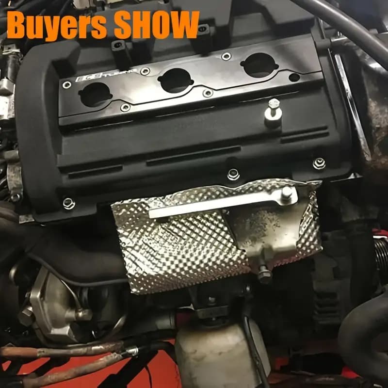 1 adet araba kabartmalı alümin - Exhaust Wrap Titanium incelemesi ve fiyatı