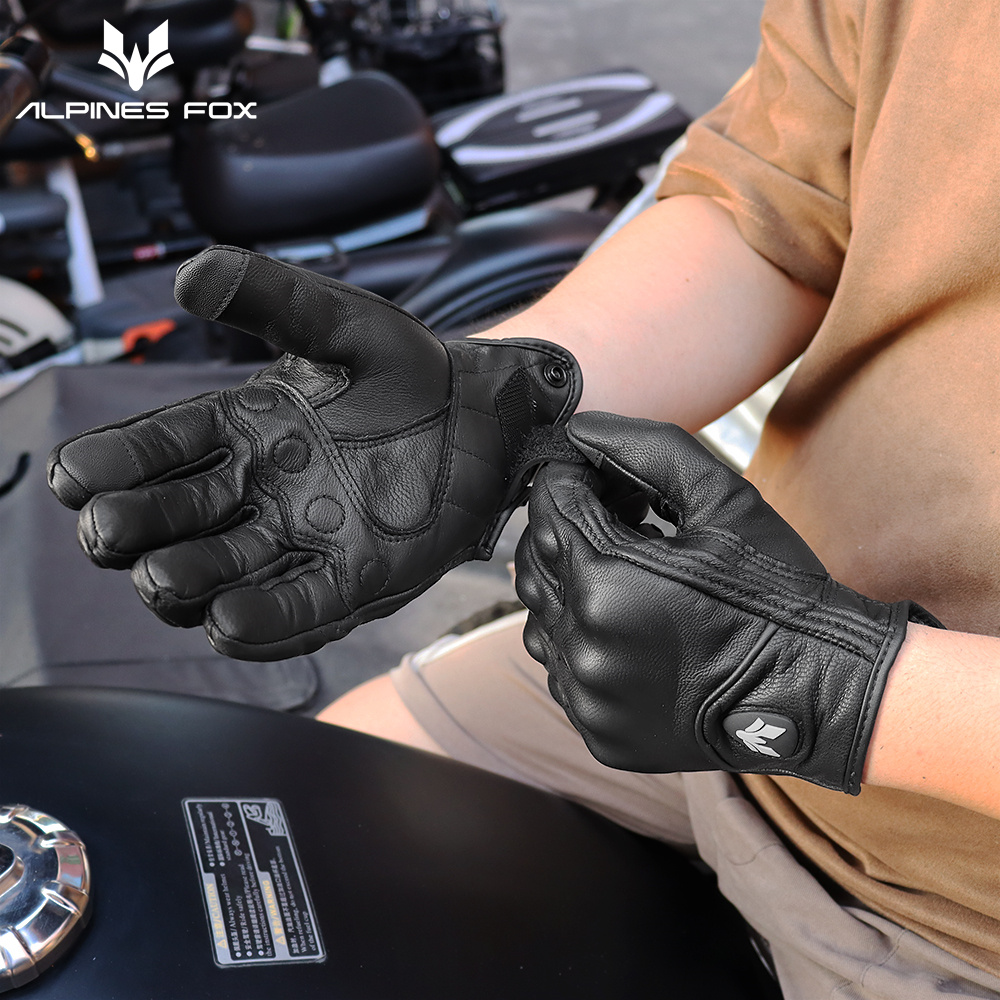 Retro motosiklet deri eldiven  - Motorcycle Gear Fox incelemesi ve fiyatı