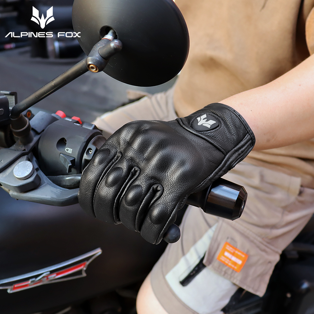 Retro motosiklet deri eldiven  - Motorcycle Gear Fox incelemesi ve fiyatı