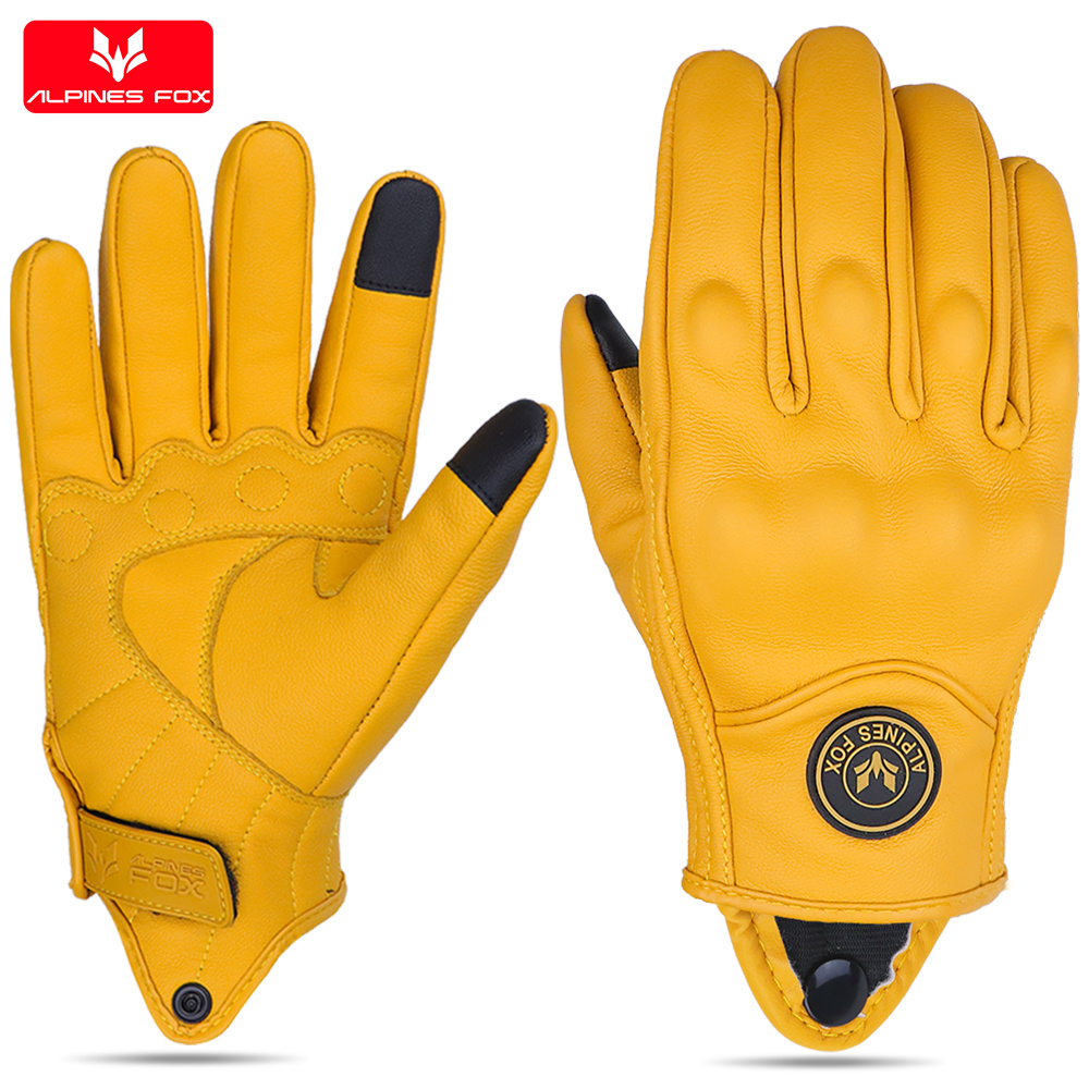 Vintage motosiklet deri eldive - Motorcycle Gear Fox incelemesi ve fiyatı