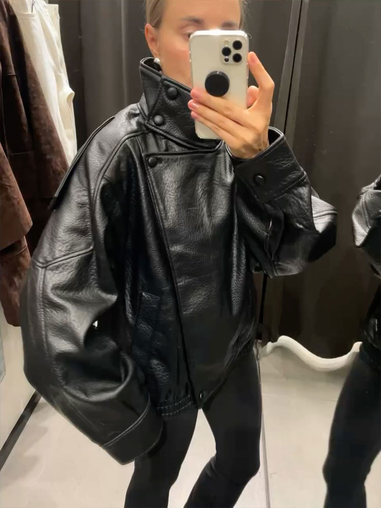 HH sonbahar suni deri ceket ka - Riding Jacket Leather incelemesi ve fiyatı