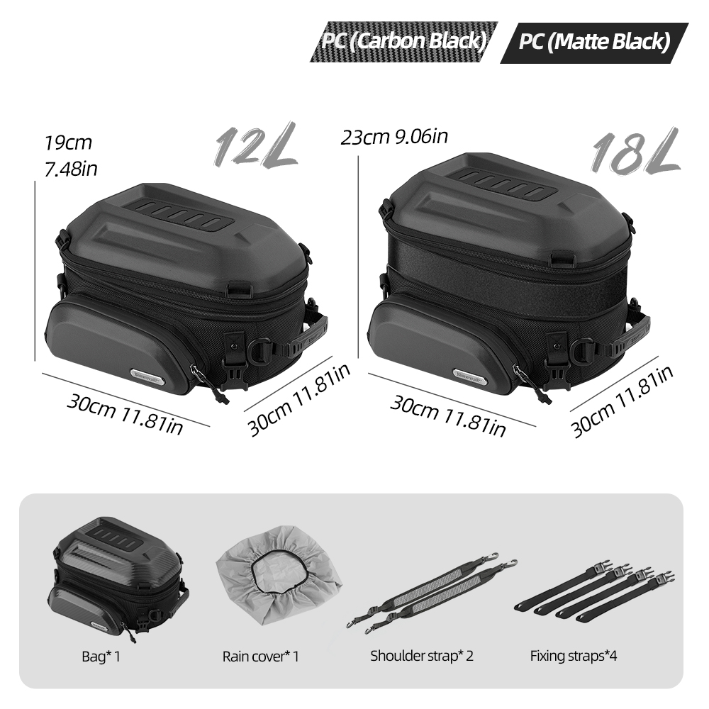 Rhinowalk Motosiklet Arka Çant - Motorcycle Gear Bag incelemesi ve fiyatı