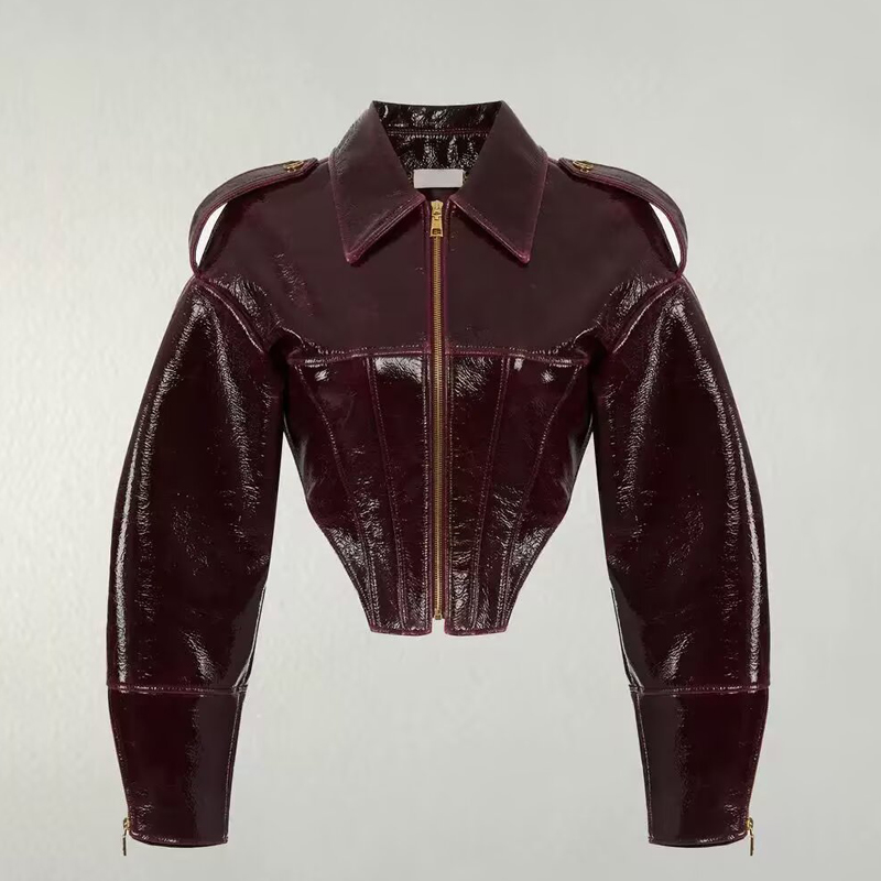 Vintage Kadın Patent Deri Ceke - Riding Jacket Leather incelemesi ve fiyatı