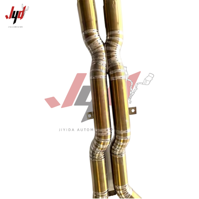 Mercedes-E63/E63S W213 V8 4.0T - Exhaust Wrap Titanium incelemesi ve fiyatı