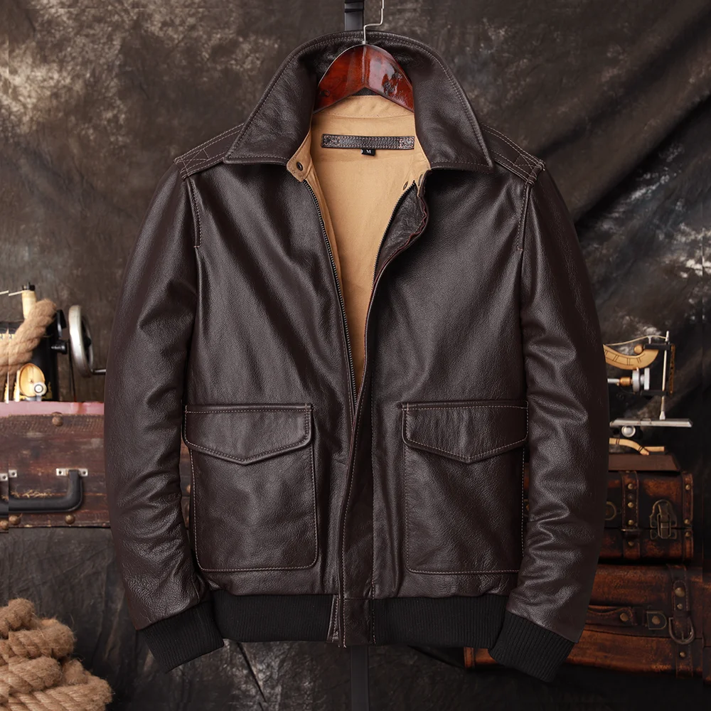 Bomber A2 Pilot Hakiki Deri Ce - Riding Jacket Leather incelemesi ve fiyatı