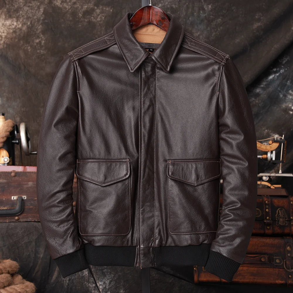 Bomber A2 Pilot Hakiki Deri Ce - Riding Jacket Leather incelemesi ve fiyatı