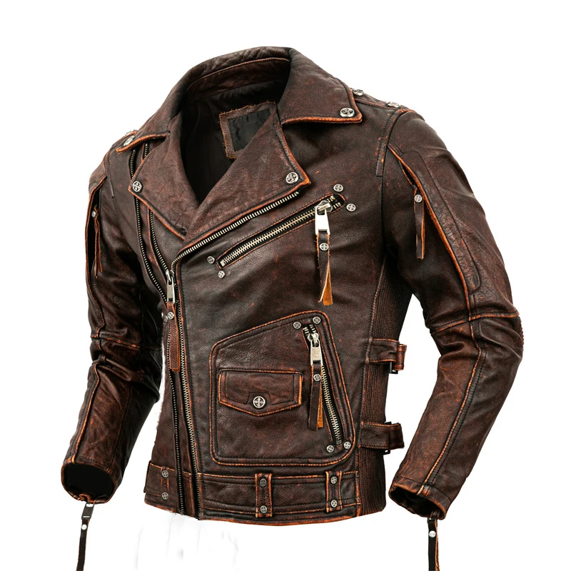 Erkek Doğal Deri Motosiklet Ce - Riding Jacket Leather incelemesi ve fiyatı