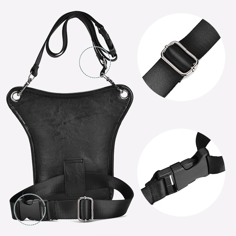Vintage erkekler bel fanny pak - Motorcycle Gear Bag incelemesi ve fiyatı