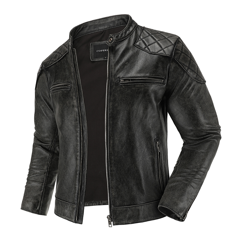 Retro deri ceket motosiklet sü - Riding Jacket Leather incelemesi ve fiyatı